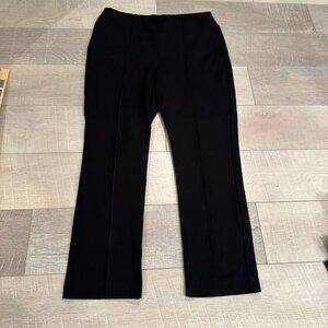 CHICOS WOMENS BLACK PULL ON PANTS SIZE 1.5 US SIZE 10R